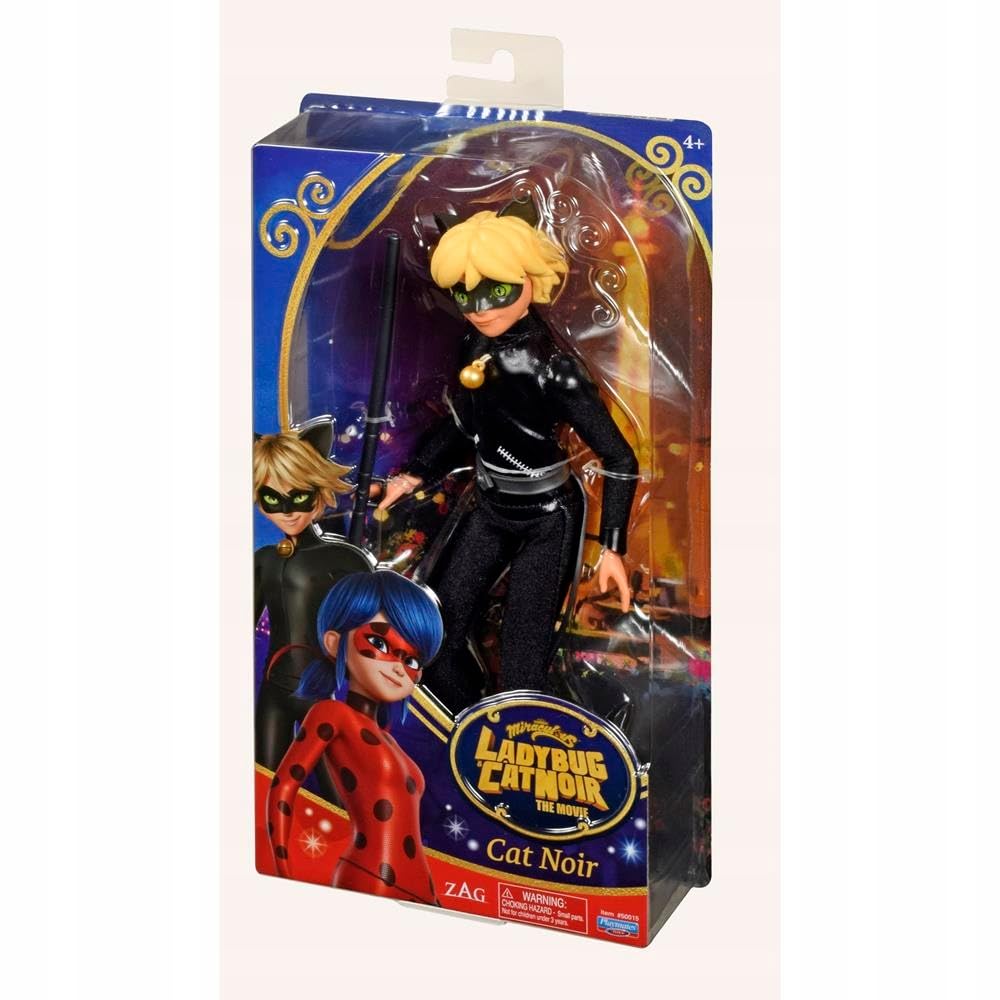 Miraculous Ladybug & Cat Noir Movie Exclusive 11" Cat Noir Action Doll