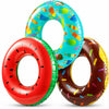 Kids Inflatable Pool Floats (3-Pack) Swim Rings for Pool & Beach Fun