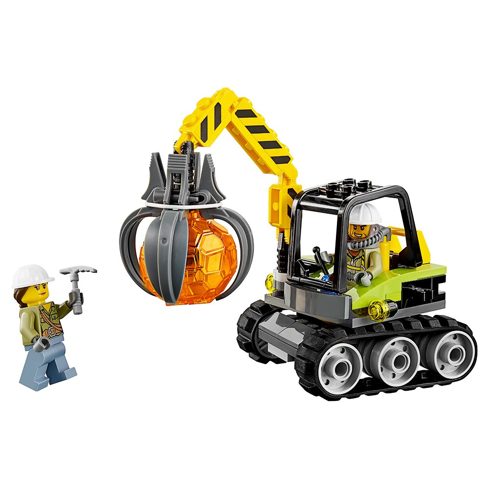 LEGO City Volcano Explorers 60123 Volcano Supply Helicopter Building Kit (330 Piece)