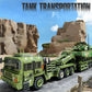 FULHOLPE 99A Tank Transporter Building Blocks Set, MOC Military Tank Model Bricks Construction Toy Compatible with Major Brands - 2784 Pieces
