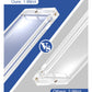 Lzerking Magnetic Card Holders 12 Pack, 130PT One Touch Card Holder for Trading Card, Baseball Card, Sports Card