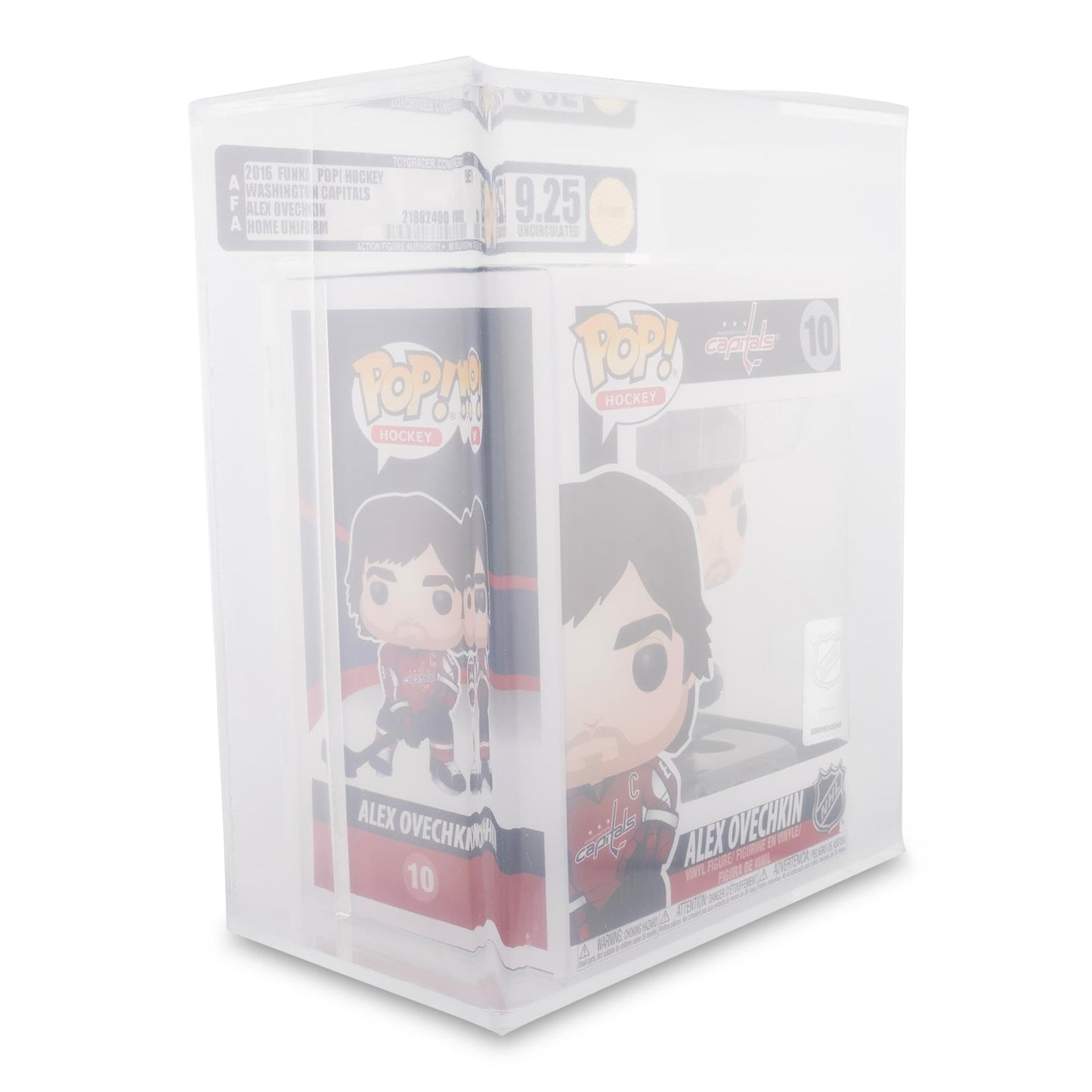 Funko POP! NHL POP Vinyl Figure: Alex Ovechkin | Rated AFA 9.25