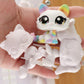23pcs/Lot White Base for Pet Shop Cat Dog Fox Timber Wolf Sitting Cat Persian Cat Collie Deer Great Dane Cocker Spaniel Dachshund Custom DIY Paint