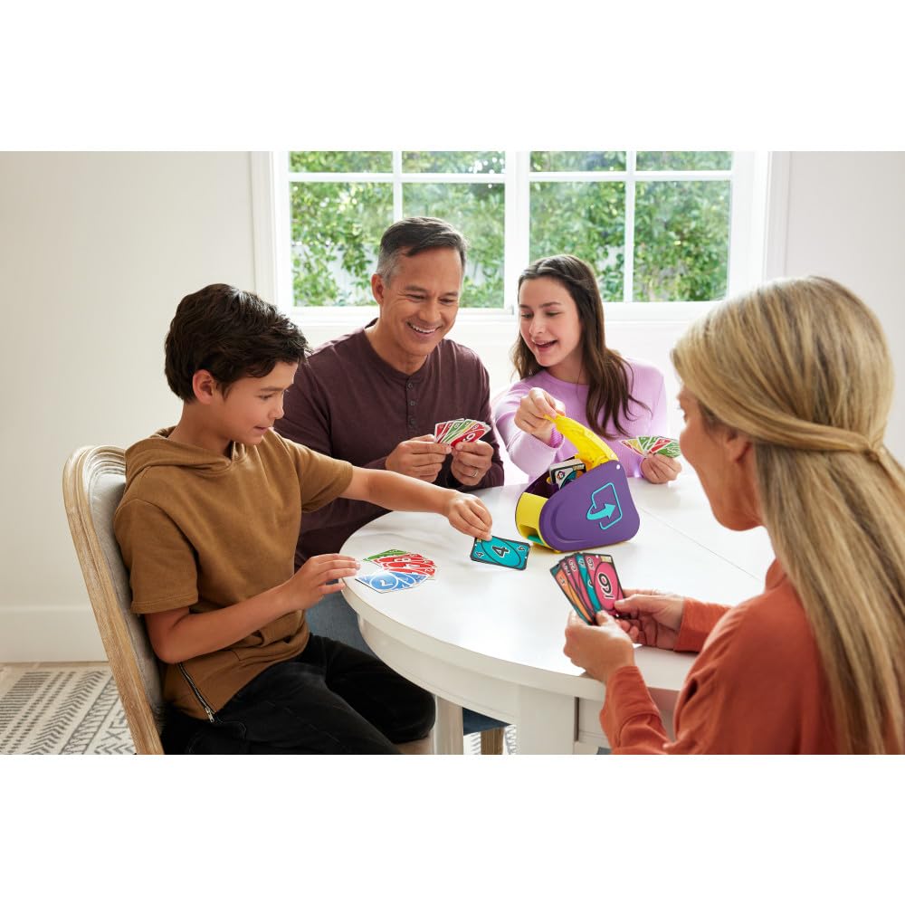 Mattel Games UNO Flip Attack Card Game, Ages 7+, 2-10 Players
