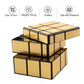 D-FantiX Shengshou Gold Mirror Cube 3x3x3, Different Shape Shifting Puzzle