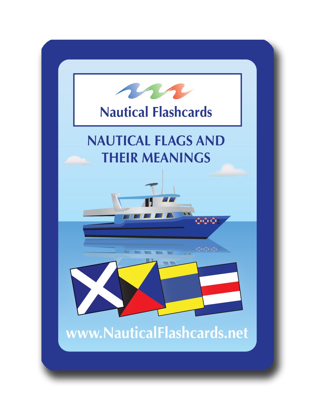 Nautical Flashcards - Nautical Flags & Their Meanings for Boating & Sailing