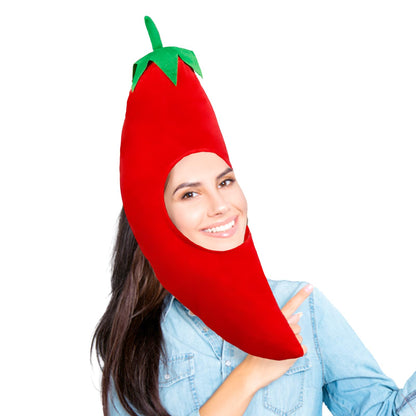 Funny Chili Hat Chili Costume Pepper Costume Novelty Hats Chili Dress Up