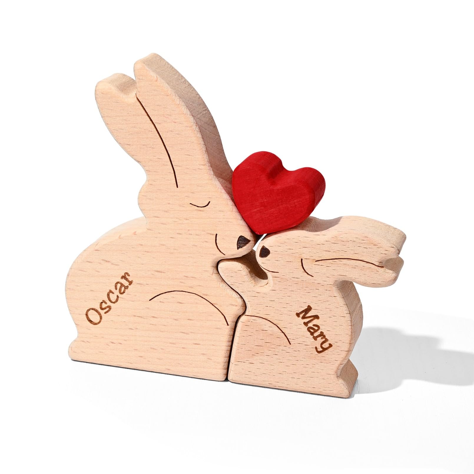 Personalized Family Puzzle (Rabbit)