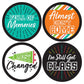 Big Dot of Happiness Still Got Class - High School Reunion Party Funny Name Tags - Party Badges Sticker Set of 12