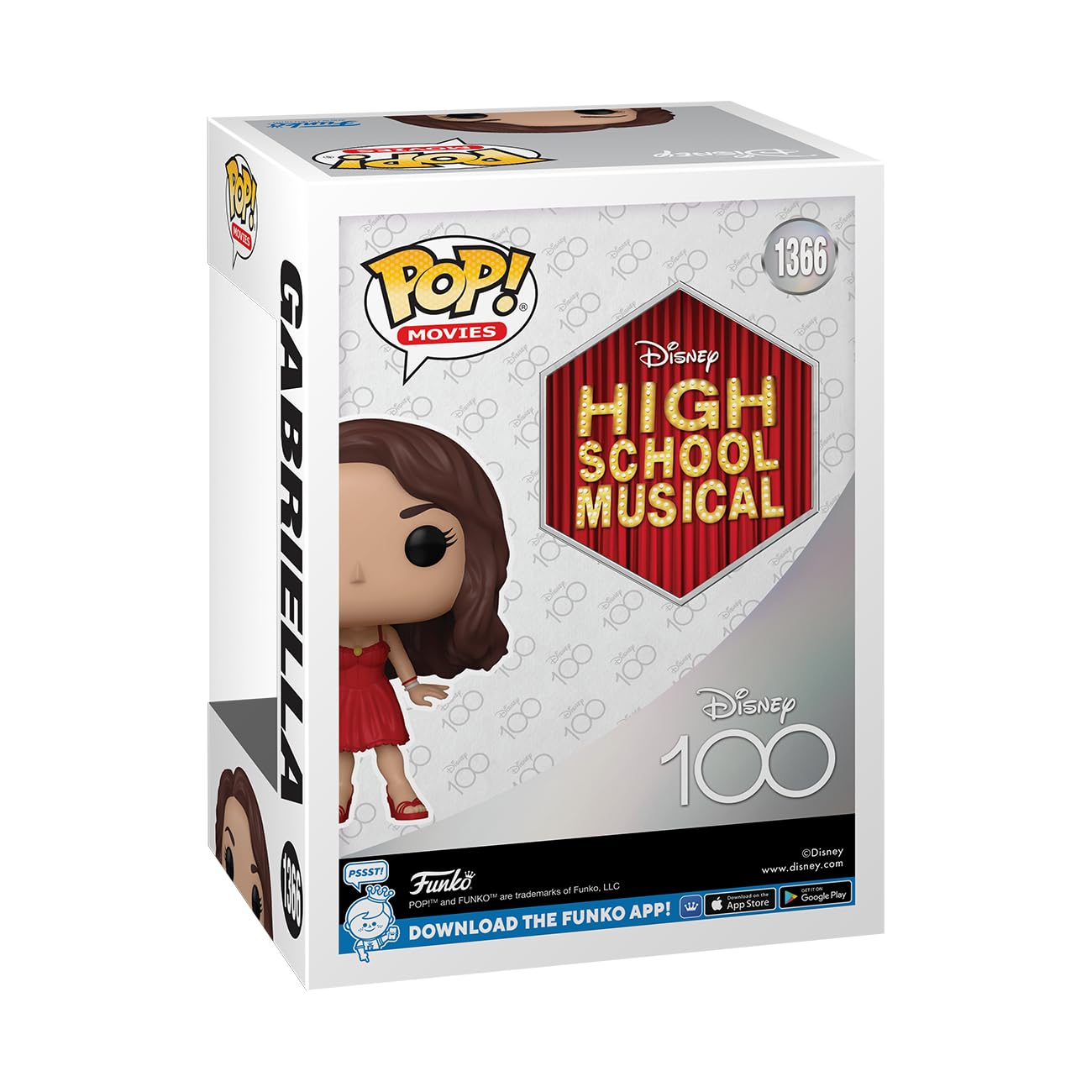 Funko POP! Movies: High School Musical - Gabriella Montez - Collectable Vinyl Figure - Gift Idea - Official Merchandise - for Kids & Adults - TV Fans