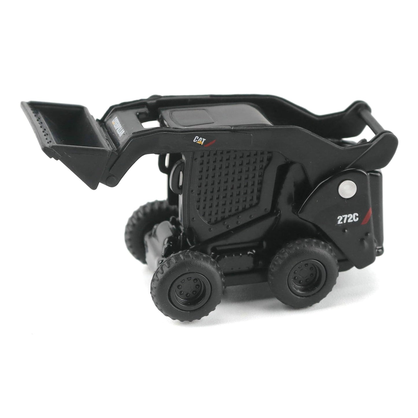 Diecast Masters Caterpillar Diecast Toy Replicas - Cat Micro 272C Skid Steer Loader (Black Finish) with Accessories in Tool Box | Model 85974BK