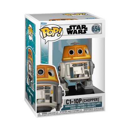 Funko POP! Star Wars: Ahsoka TV 1- C1-10P - (Chopper) - Collectable Vinyl Figure - Gift Idea - Official Merchandise - for Kids & Adults - TV Fans