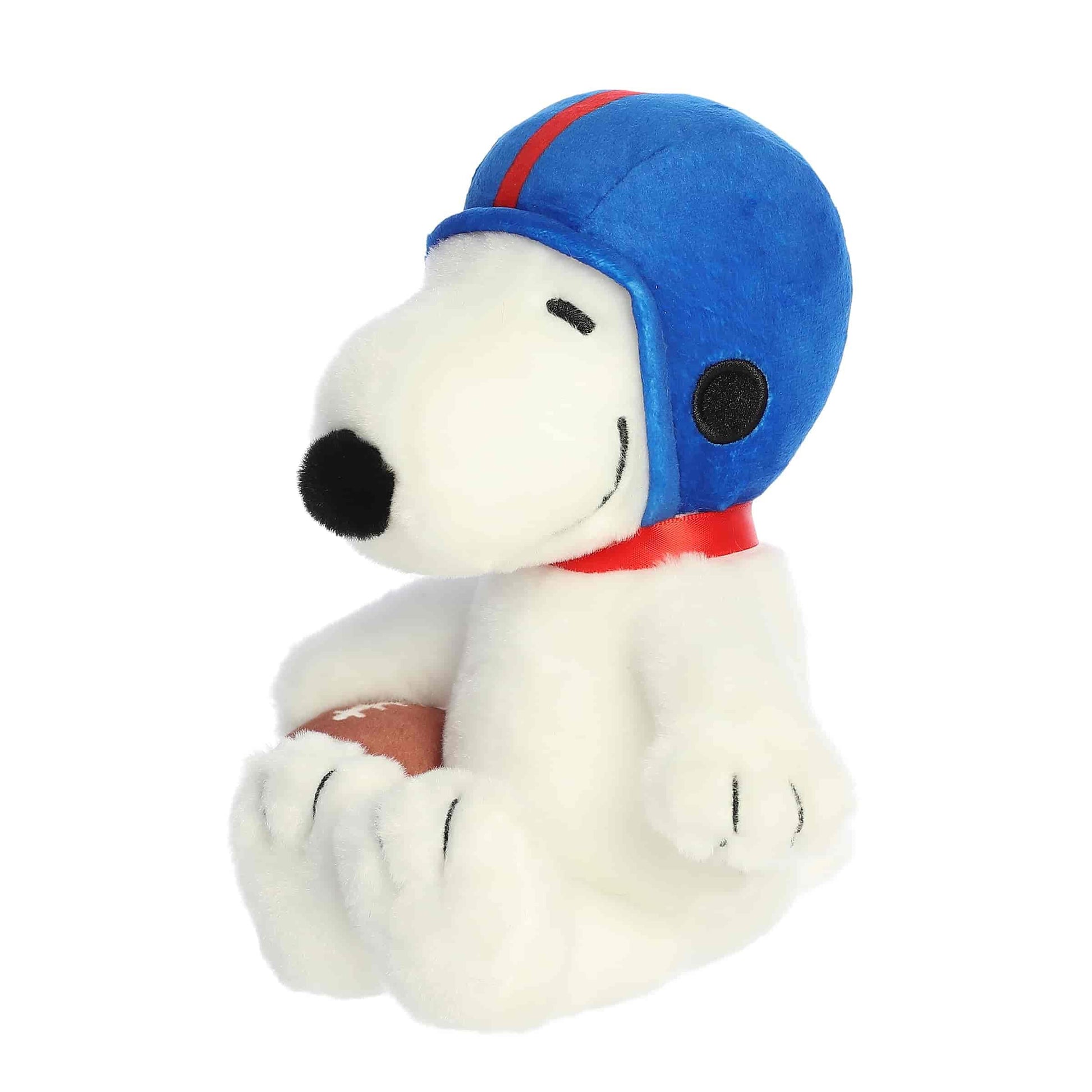 Aurora® Adorable Peanuts® Football Snoopy Stuffed Animal - Officially Licensed Toys for All Snoopy Fans - Nostalgic Gift for Adults and Birthday