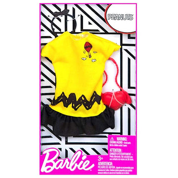 Barbie Clothes: A Peanuts Charlie Brown Dress Doll & 2 Accessories