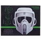 Star Wars The Black Series Life Size Prop Replica - Scout Trooper Helmet, F6911