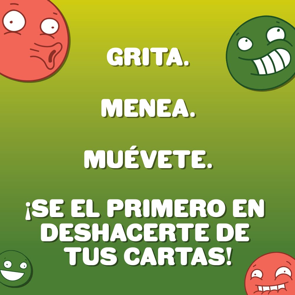Exploding Kittens - Juego Happy Salmon, juego de cartas divertido para adultos, adolescentes y niños