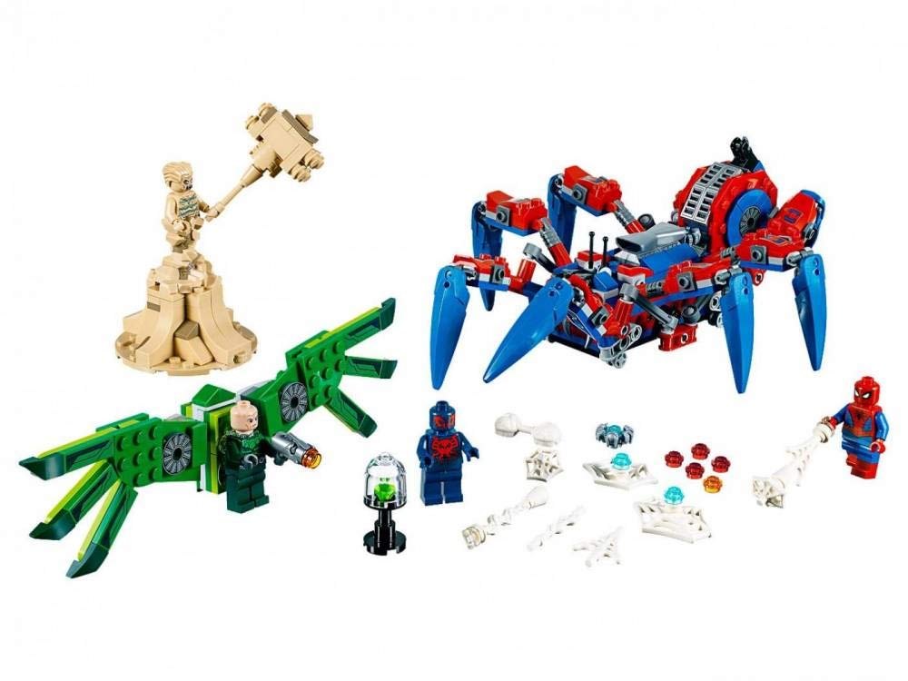 LEGO Marvel Spider-Man: Spider-Man's Spider Crawler 76114 Building Kit (418 Pieces)