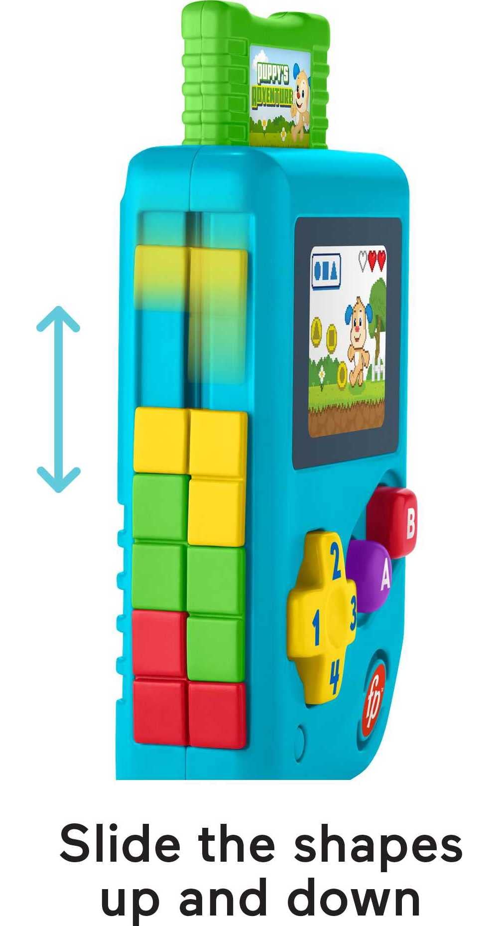 Fisher-Price Baby & Toddler Toy Laugh & Learn Lil’ Gamer Pretend Video Game with Lights & Music for Infants Ages 6+ Months