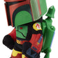 Mattel Star Wars Plush 12-inch Toy, Boba Fett Rocket Launching Soft Doll, Removable Air-Powered Rocket Launcher with Projectile