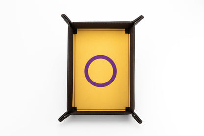 FanRoll Pride Dice Tray - Intersex