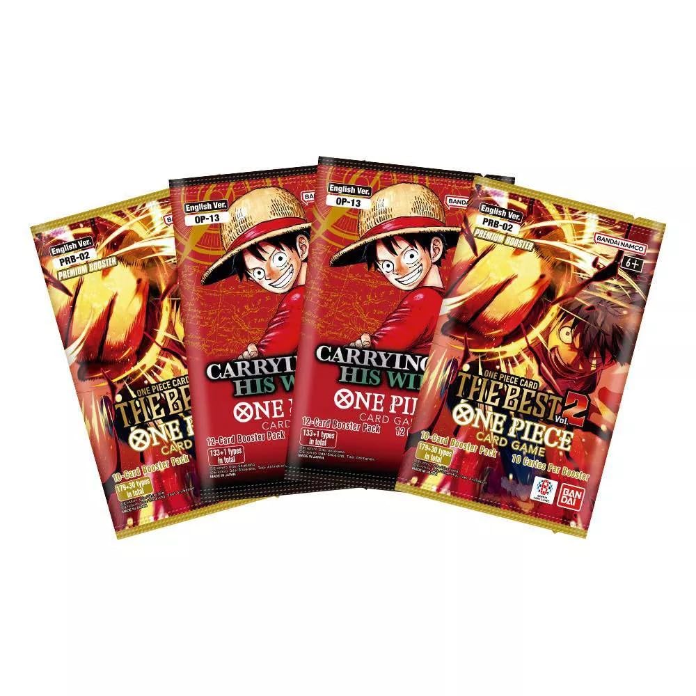 One Piece TCG: Illustration Box Vol. 5 (IB-05) - 4 Packs, Promos
