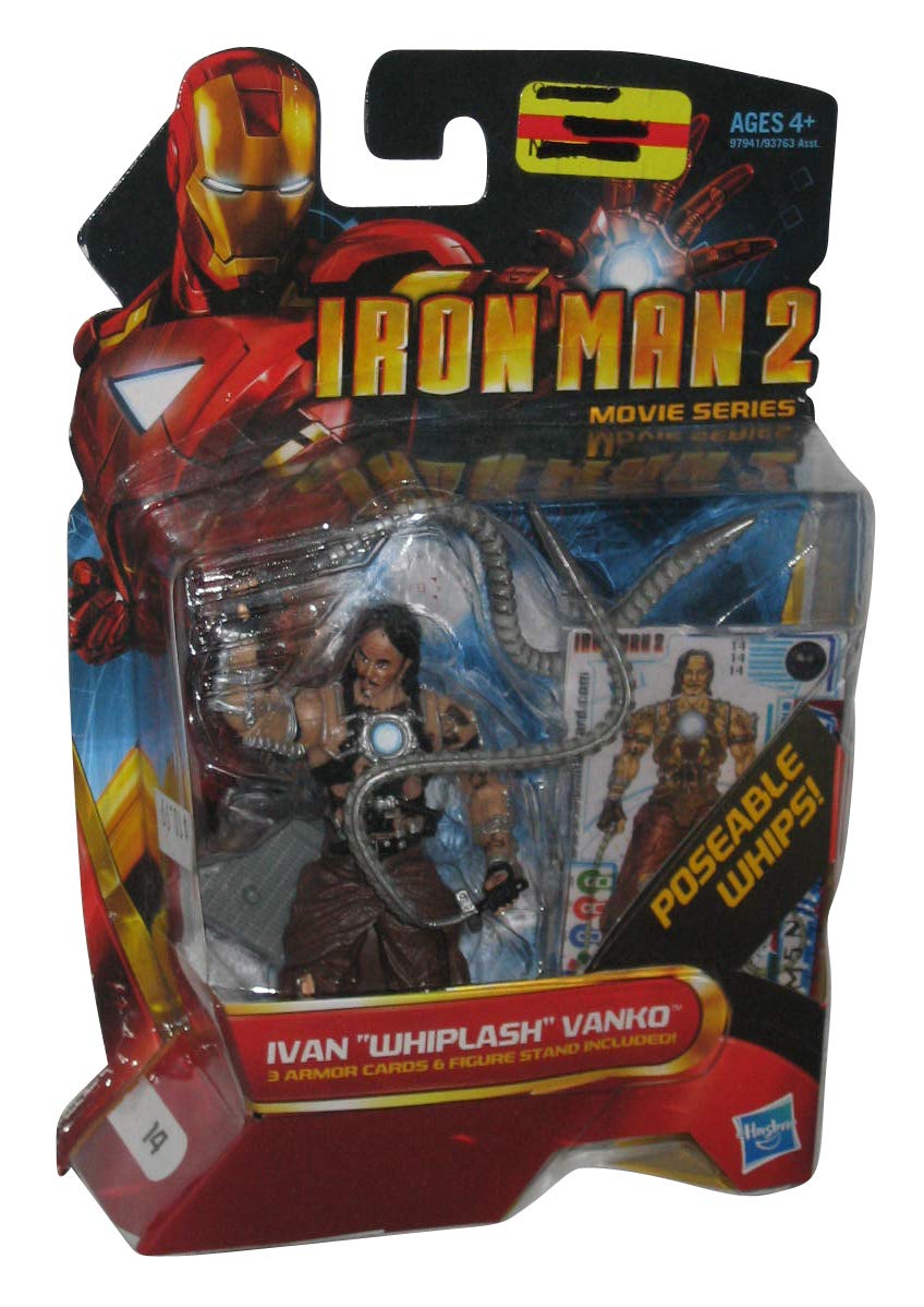 Marvel Iron Man 2 Action Figure Ivan "Whiplash" Vanko #14 3.75 Inch