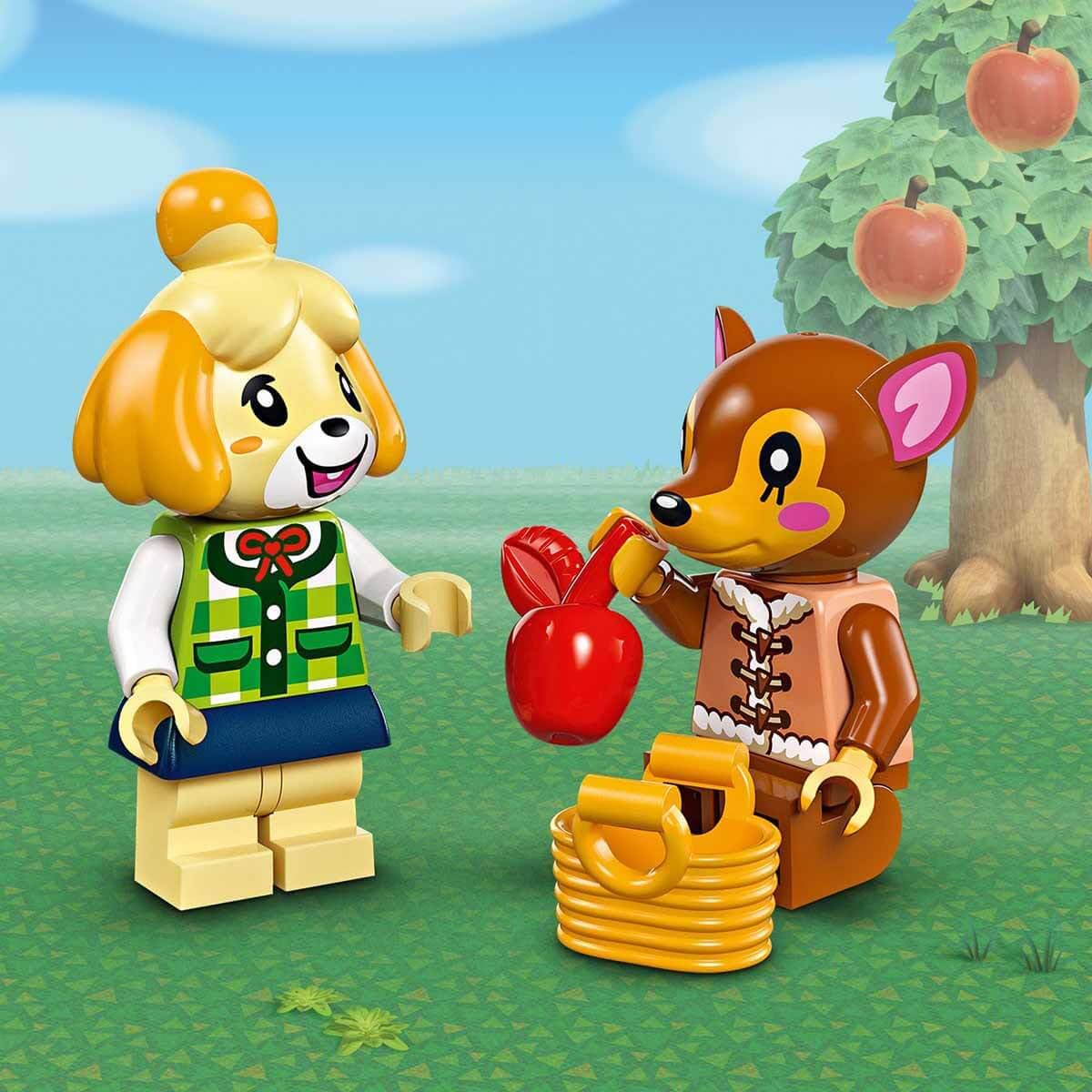 LEGO Animal Crossing Isabelle’s House Visit, Buildable Creative Toy Set for Kids, Includes Fauna and More Animal Crossing Toy Figures, Video Game