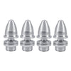 RuiLing 4pcs 3.0mm Aluminum Bullet Airplane Spinner for M5 RC Airplane Electric Aircraft DIY Parts