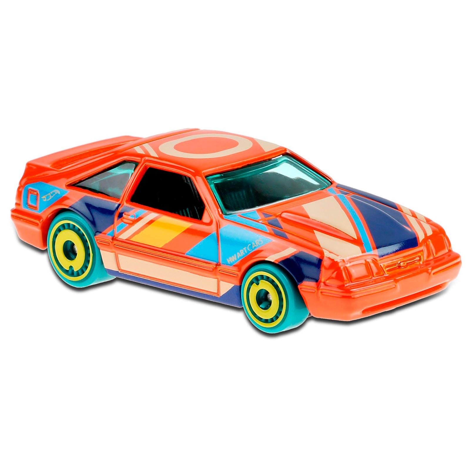 Hot Wheels 2020 Hw Art Cars '92 Ford Mustang, Orange 90/250