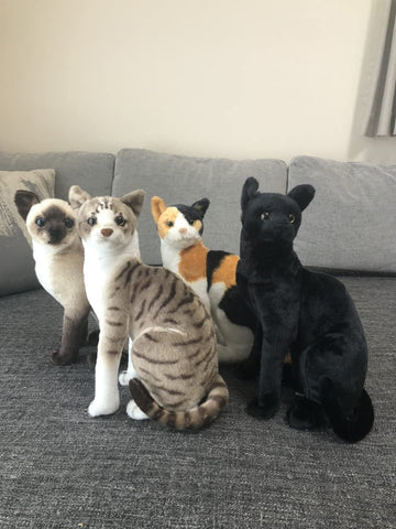 TigerHart Stefan The Siamese Cat - 14 Inch Stuffed Animal Plush