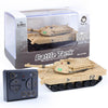 KALASU Remote Control Tank, 2.4GHz 9-Channel RC Combat Vehicle with Sound, Lights, Rotating Turret. Children's Military Toy for Boys and Girls