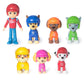 Paw Patrol - Paw Patrol Gift Set 7 Rescue Wheels Figurines - Collectible Action Figures - All-Terrain Theme - Ages 3+