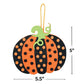 Polka Dot Pumpkin Ornament Craft Kit - 12 - Crafts for Kids and Fun Home Activities