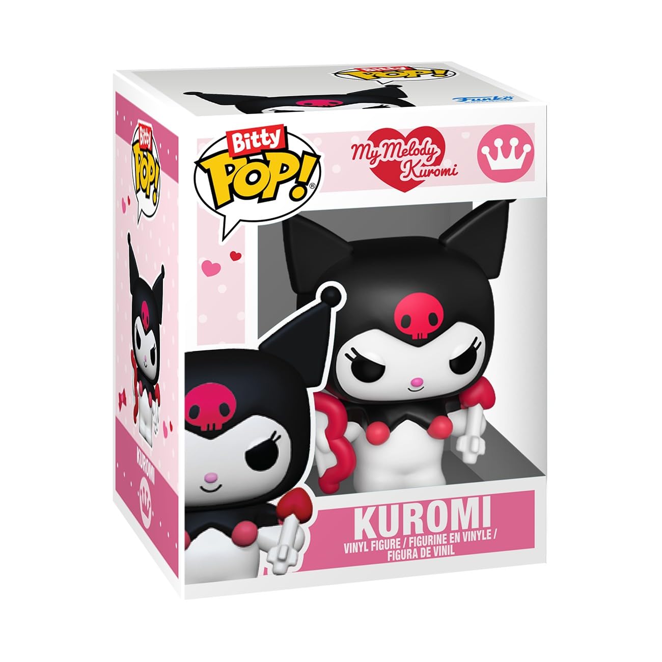 Funko Bitty Pop! Bouquet: Sanrio - My Melody and Kuromi - 0.9 Inch (2.2 Cm) Collectable - Gift Idea - Party Bags - Stocking Stuffers