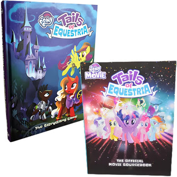 River Horse, My Little Pony Tails of Equestria Bundle: Core Rule Book and Official Movie Sourcebook (2 Items)
