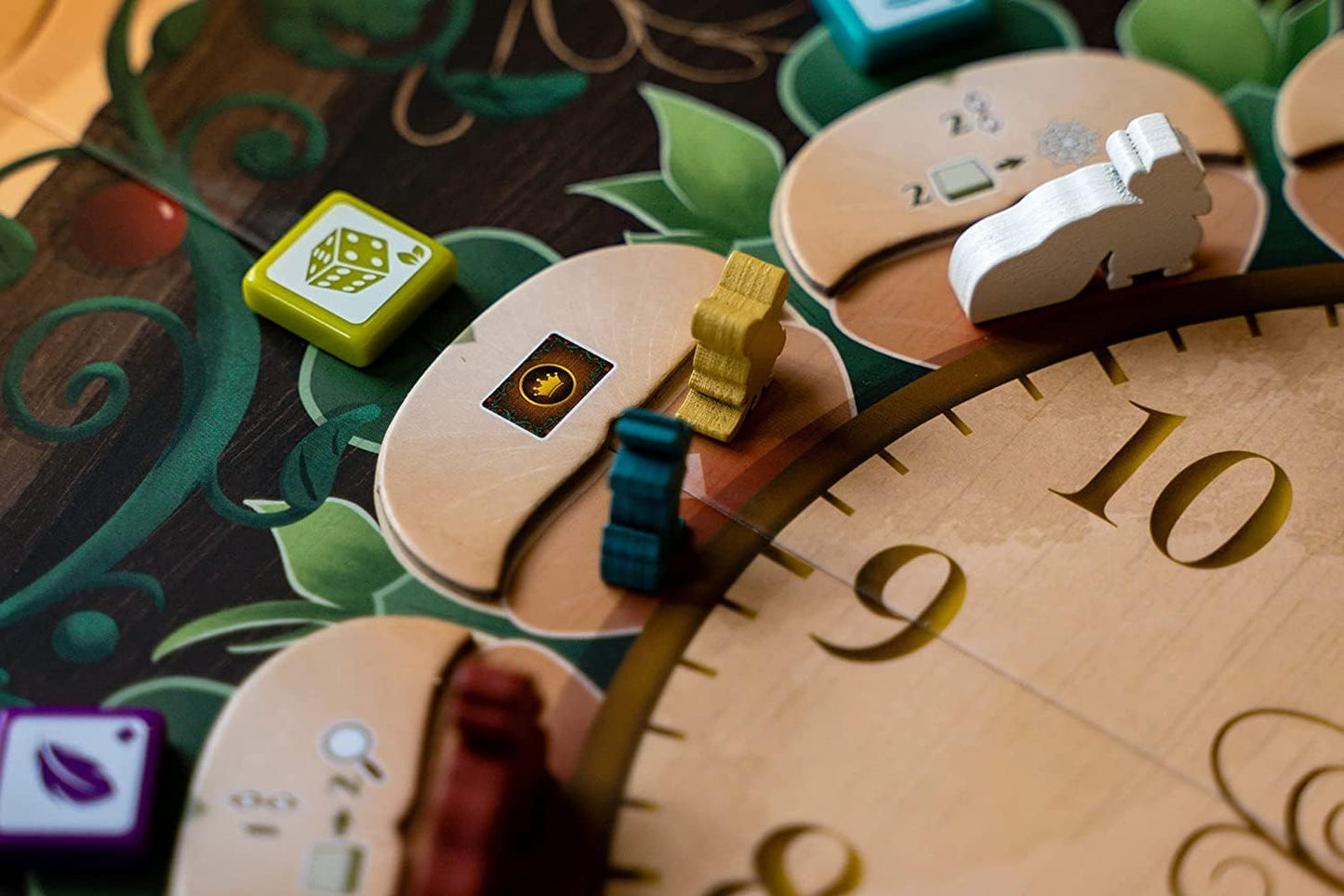 Plaid Hat Games Hickory Dickory Board Game - The Royal Scavenger Hunt, A Worker Rotation Scavenger Game, 1-4 Players, 60-120 Minute Playtime