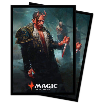 Kaldheim 100ct Sleeve Featuring Tibalt, Cosmic Imposter for Magic: Protect Your Cards with ChromaFusion Technology and Always be Ready for Battle