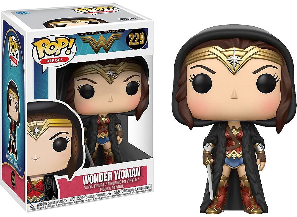 Funko Pop Heroes: Wonder Woman - Cloak Wonder Woman Collectible Vinyl Figure