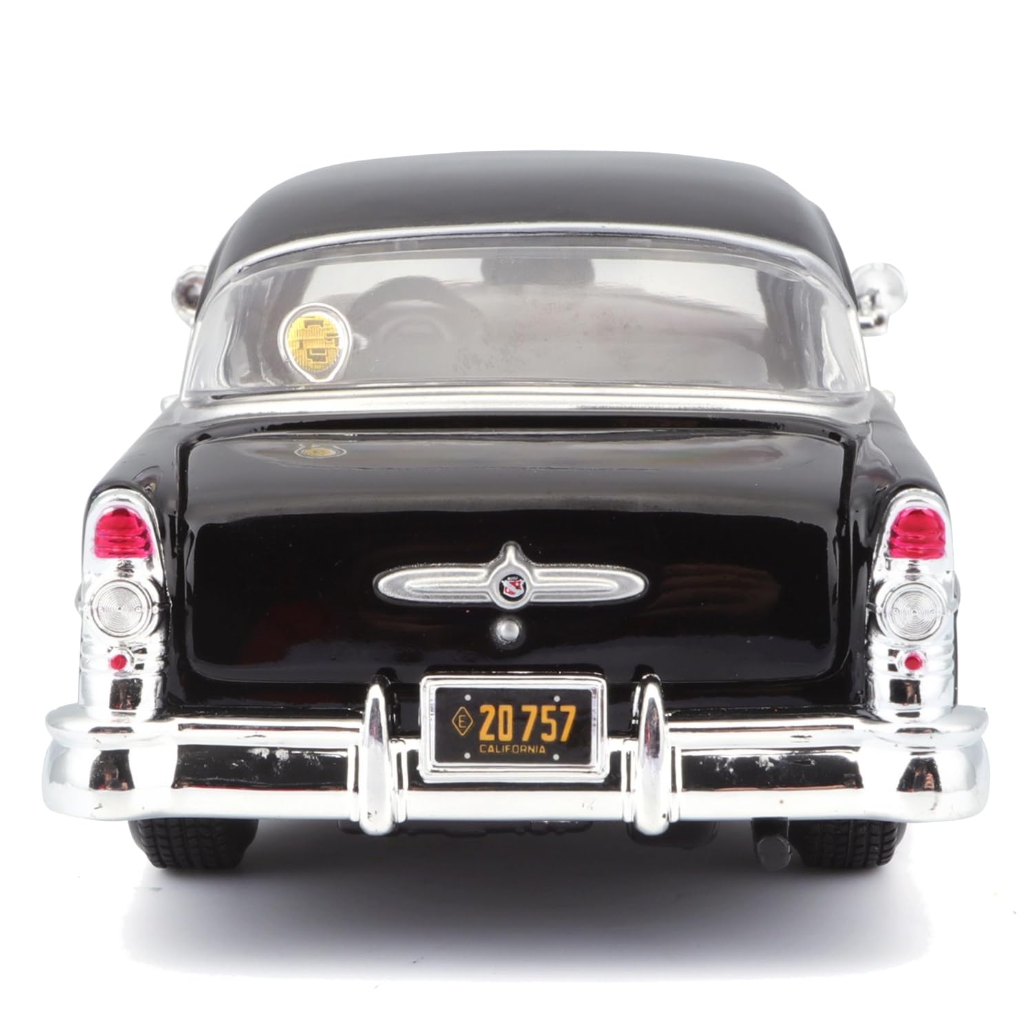 Maisto 1:26 Scale 1955 Buick Century Diecast Vehicle (Styles May Vary), Black, White