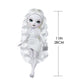 Rainbow High Shadow High Natasha Zima Grayscale 11” Fashion Doll with White Hair and White Outfit, Stylish Handbag, for Kids 4-10 Years Old