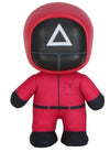 Great Eastern Entertainment Squid Game - Masked Soldier (Triangle) Figurekey Plush 4.5"