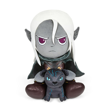WizKids Dungeons & Dragons: Drizzt and Guenhwyvar 13" Plush by Kidrobot