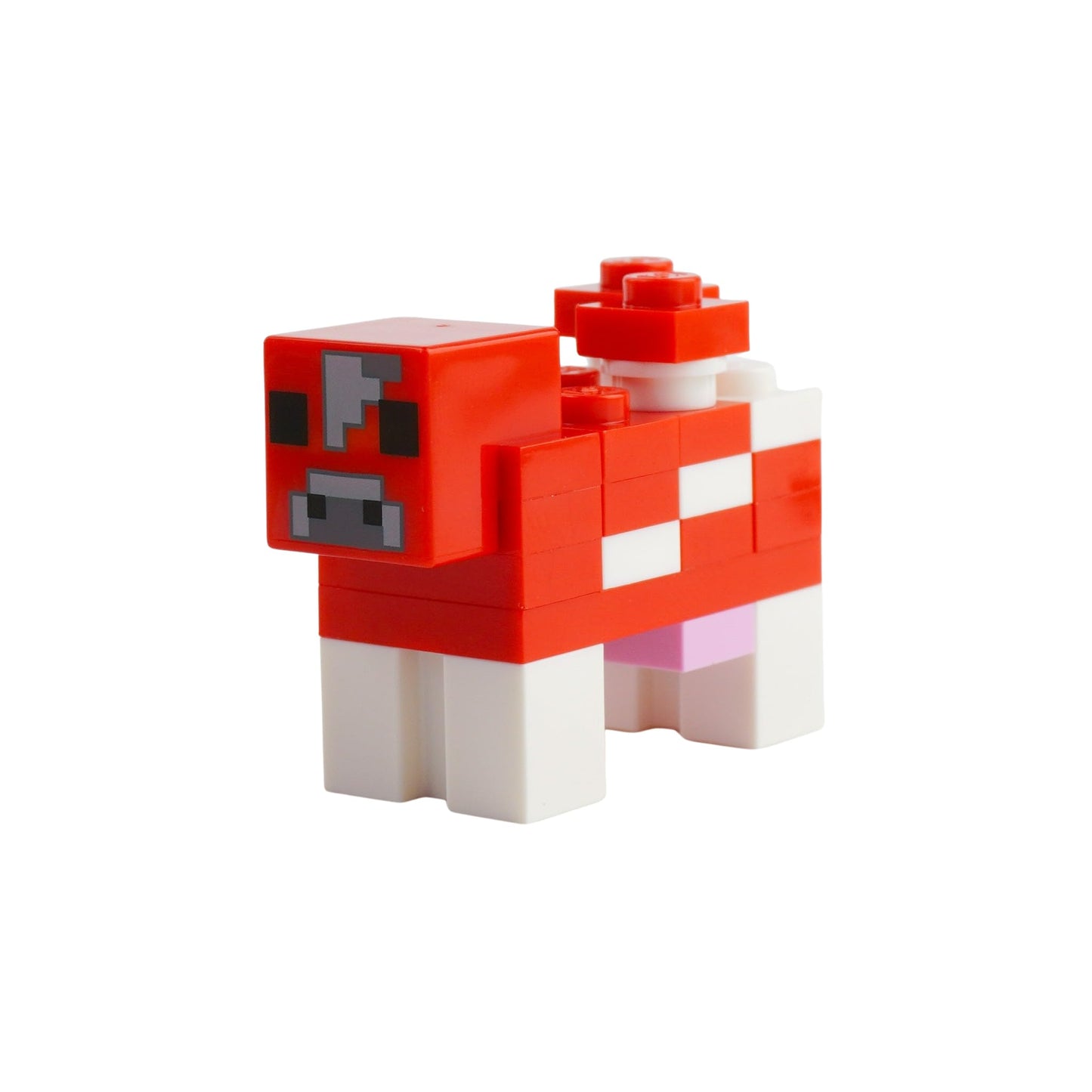 LEGO Minecraft Mini Set: Steve with Mooshroom Cow Minifigure