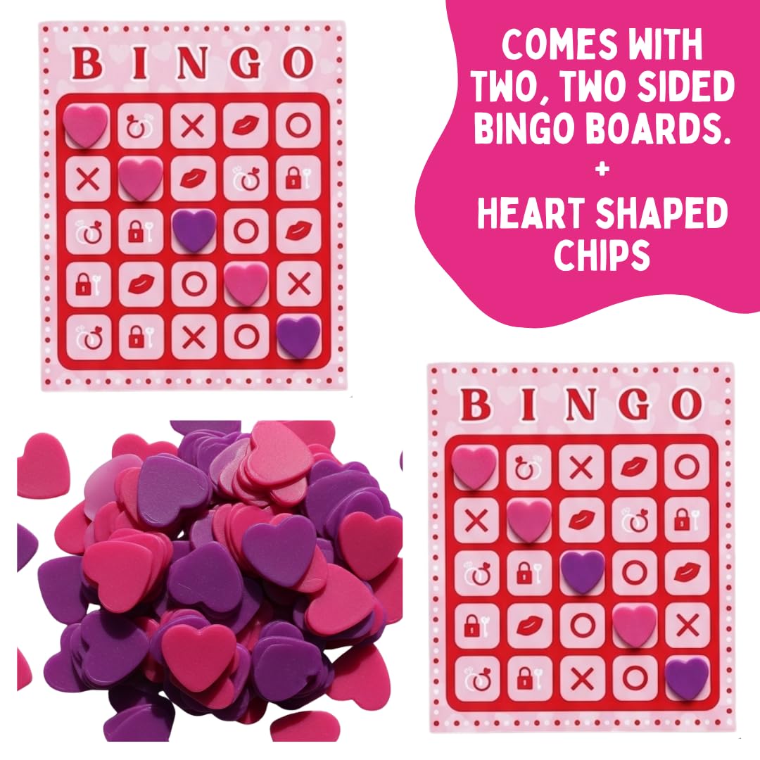 Couples Bingo Date Night Game for Couples - Romantic & Meaningful Card Game with Promps, Questions & Challenges | Fun Relationship Game for Dates
