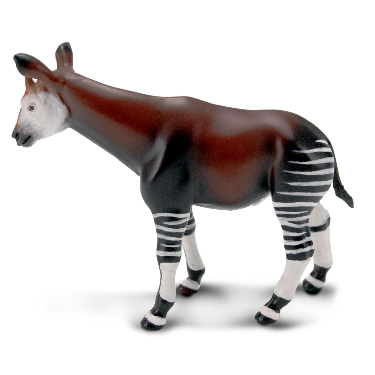 Safari Ltd. Okapi Figure - Realistic 5" Wildlife Model - Educational Toy for Boys, Girls, and Kids Ages 3+