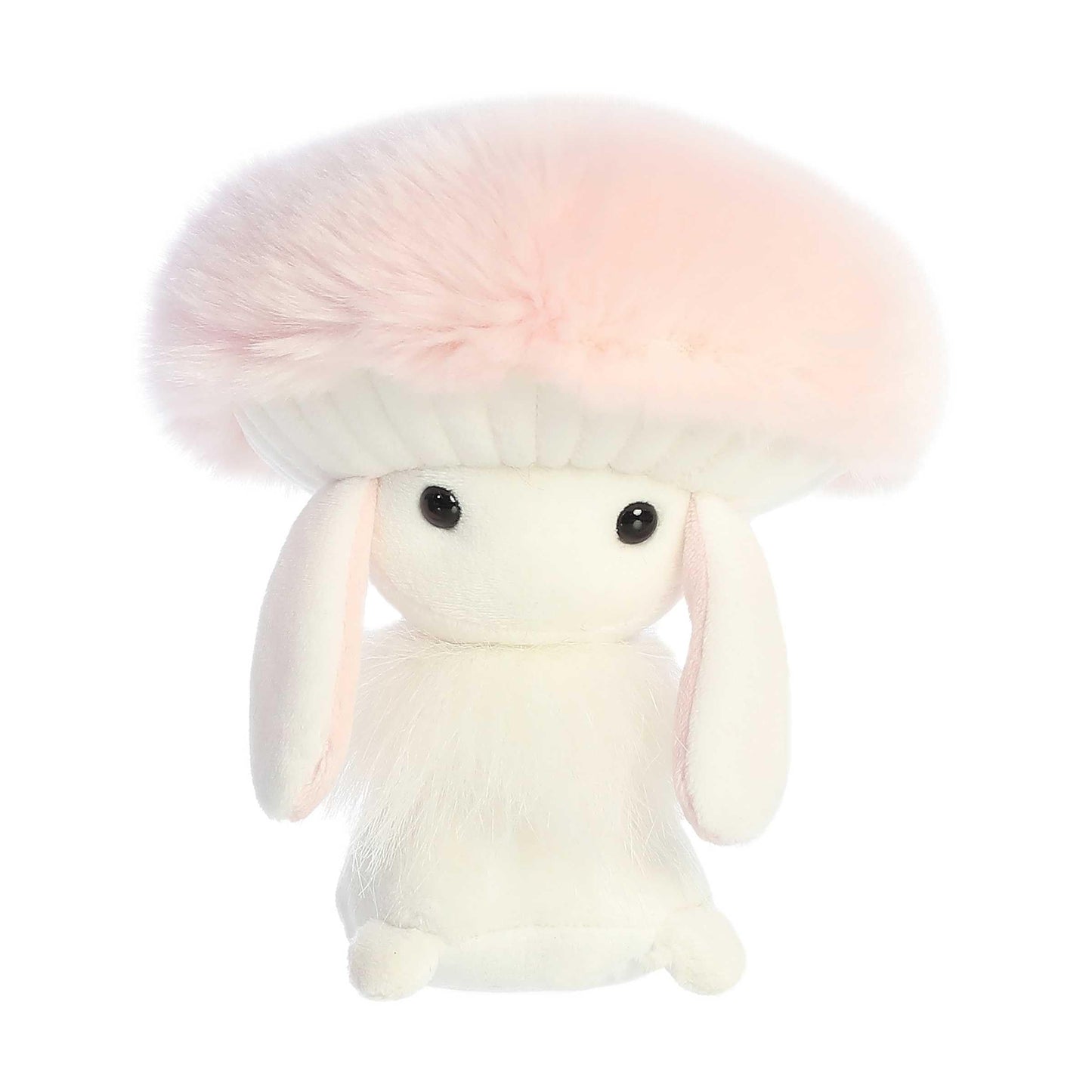 Aurora® Vibrant Spring Fungi Friends™ Stuffed Animal - Decorative Companion - Endless Fun - Pink 6 Inches