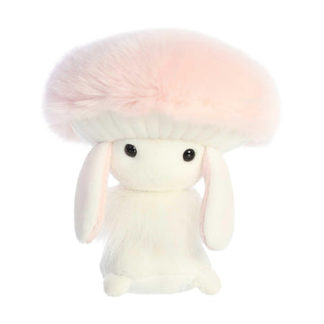 Aurora® Vibrant Spring Fungi Friends™ Stuffed Animal - Decorative Companion - Endless Fun - Pink 6 Inches