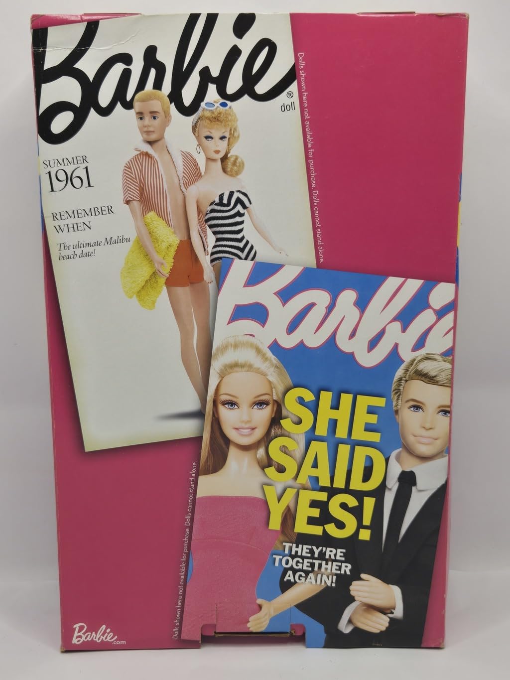 Barbie 12 Inch Doll Giftset 2Pack Barbie Ken She Said Yes by Mattel