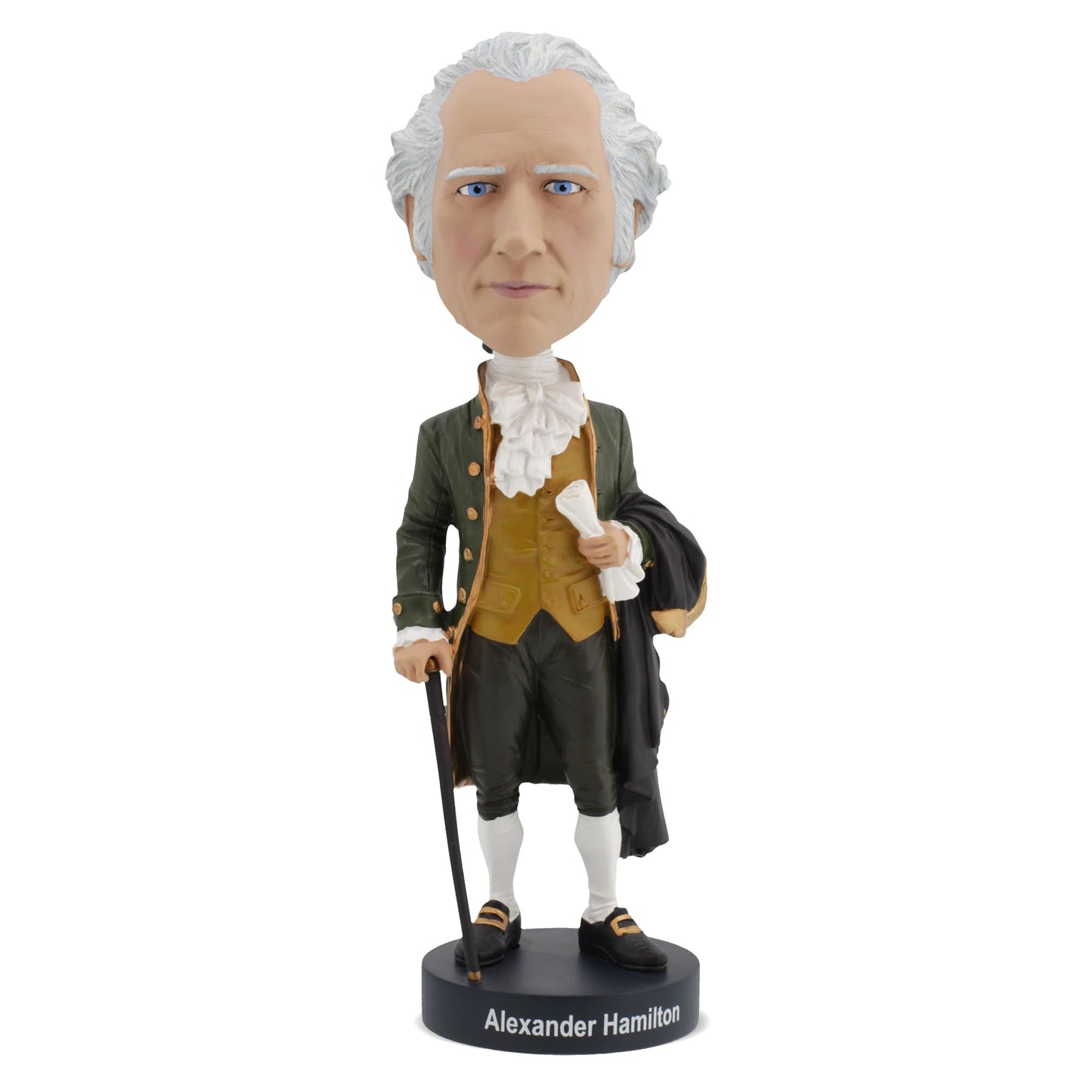 Royal Bobbles Alexander Hamilton - Founding Fathers Collection - 8.5 Inches Tall - Collectible Bobblehead Statue