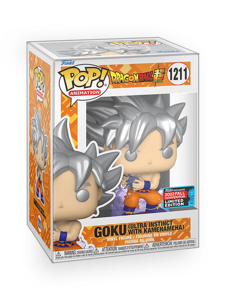 Funko Pop! Anime: Dragon Ball Super - Goku Ultra Instinct with Kamehameha